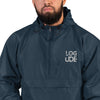 Logude Men Embroidered Champion Packable Jacket