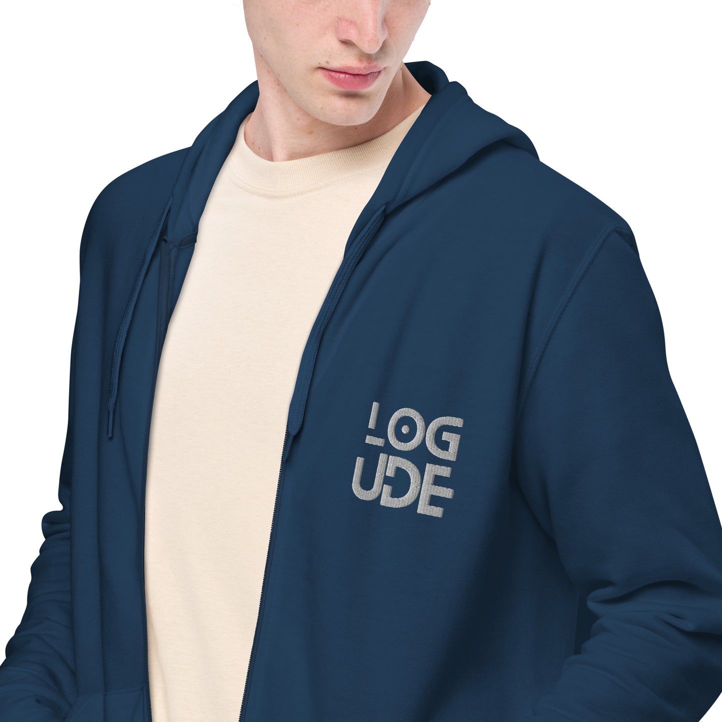 Logude basic zip hoodie